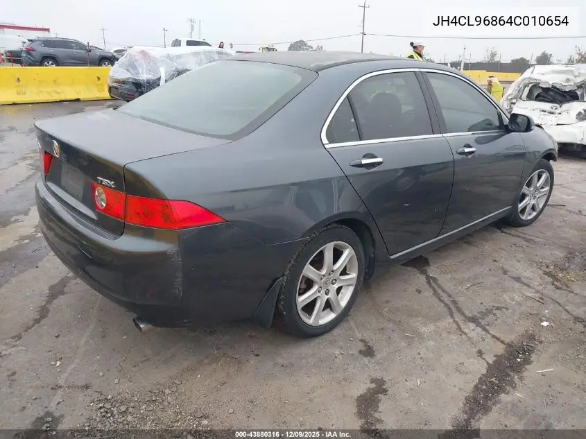 JH4CL96864C010654 2004 Acura Tsx