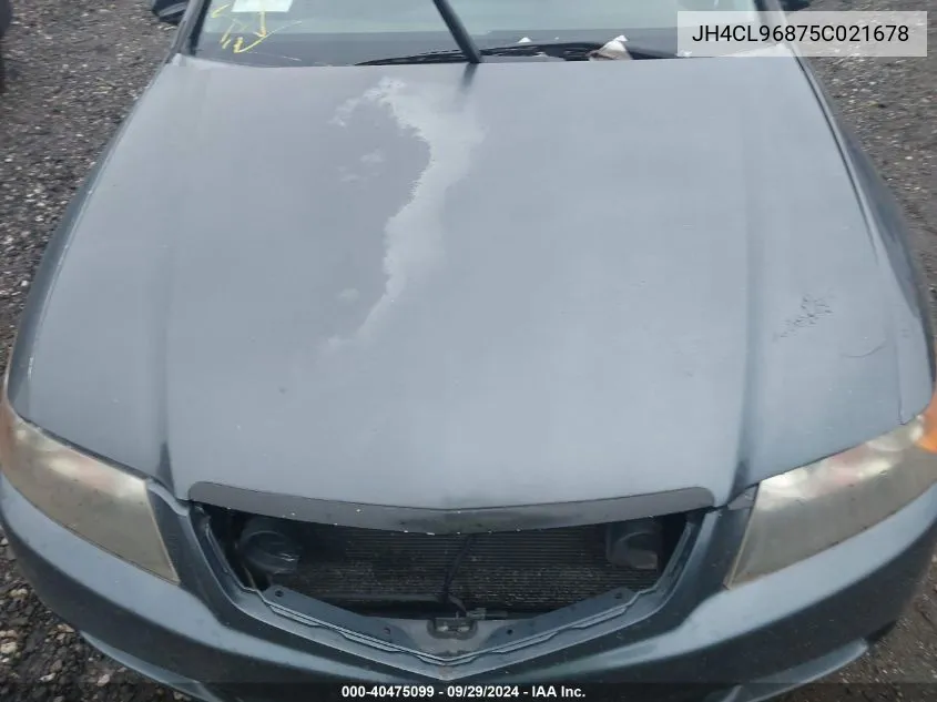 JH4CL96875C021678 2005 Acura Tsx