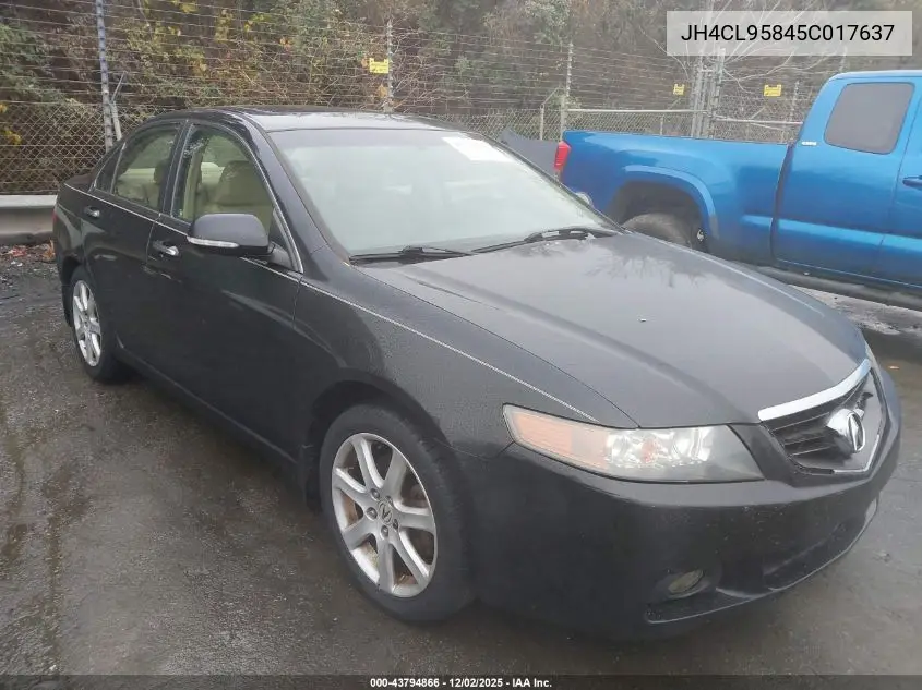 JH4CL95845C017637 2005 Acura Tsx