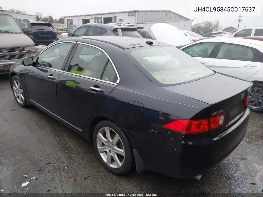 JH4CL95845C017637 2005 Acura Tsx