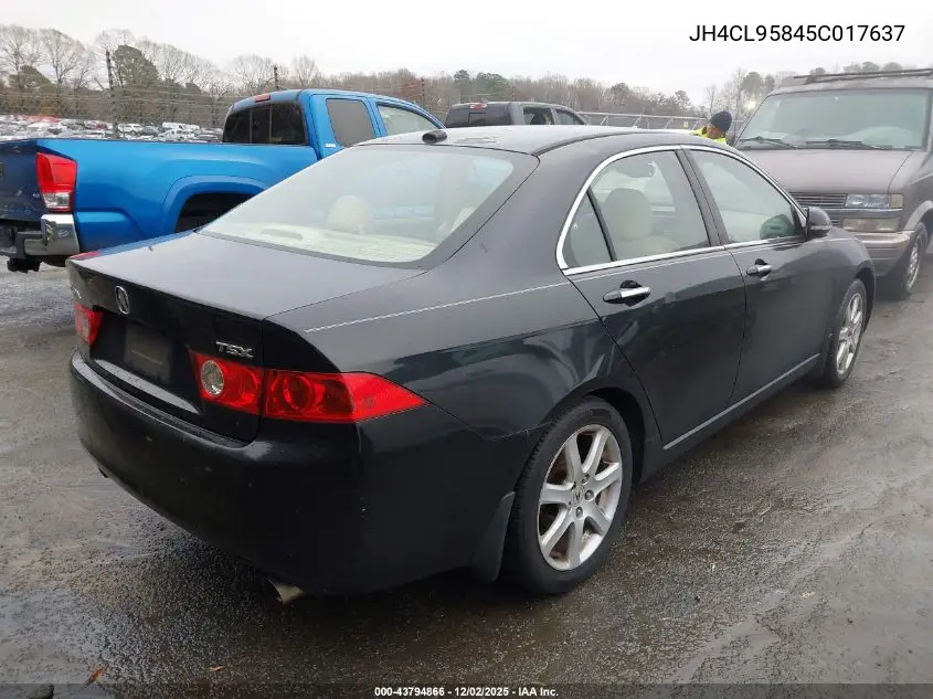 JH4CL95845C017637 2005 Acura Tsx