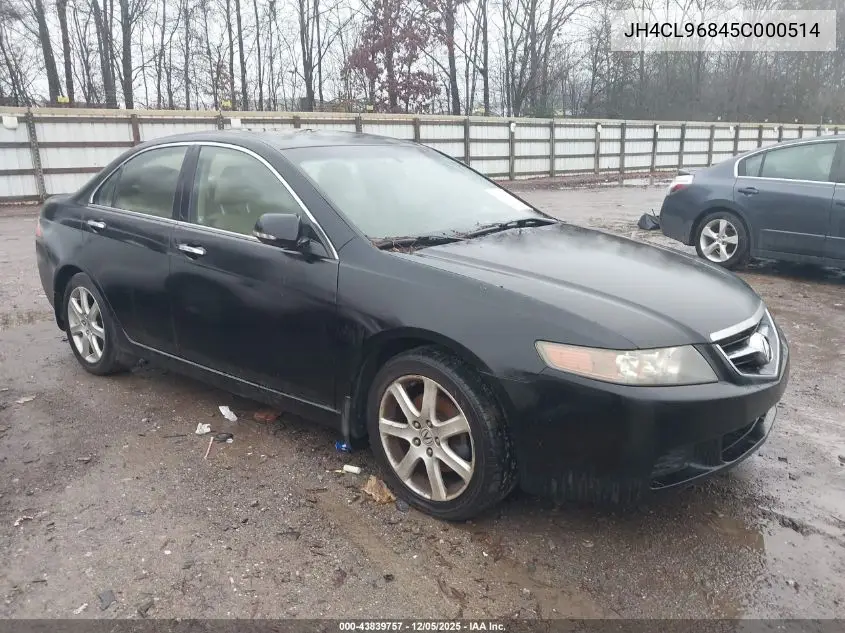 JH4CL96845C000514 2005 Acura Tsx