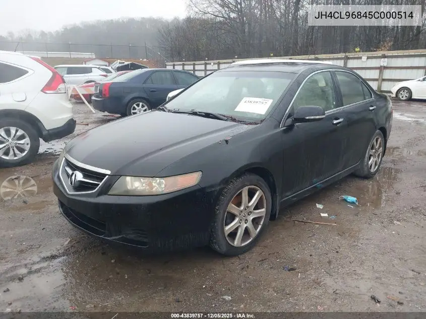 JH4CL96845C000514 2005 Acura Tsx