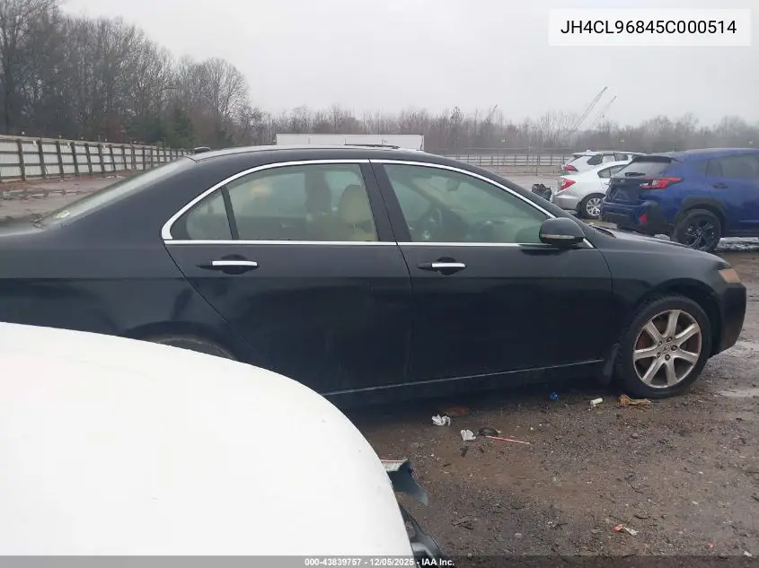 JH4CL96845C000514 2005 Acura Tsx