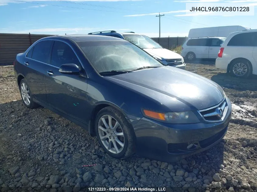 JH4CL96876C801228 2006 Acura Tsx