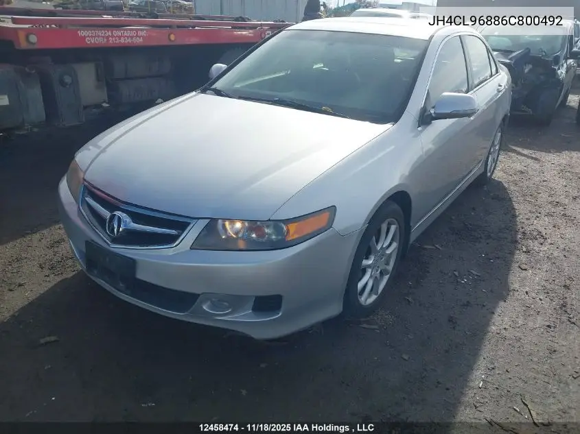 JH4CL96886C800492 2006 Acura Tsx