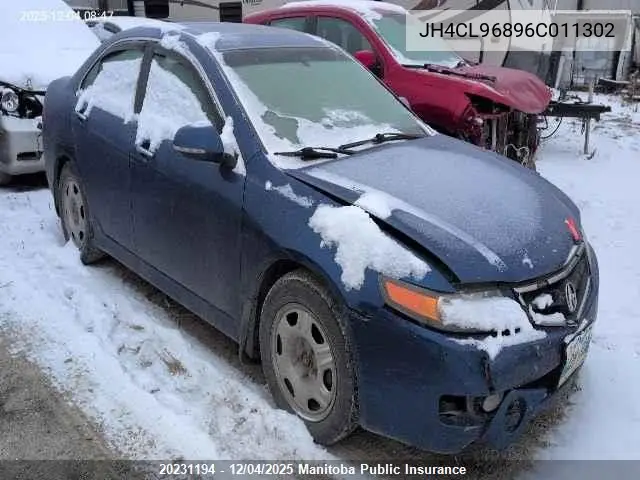 JH4CL96896C011302 2006 Acura Tsx