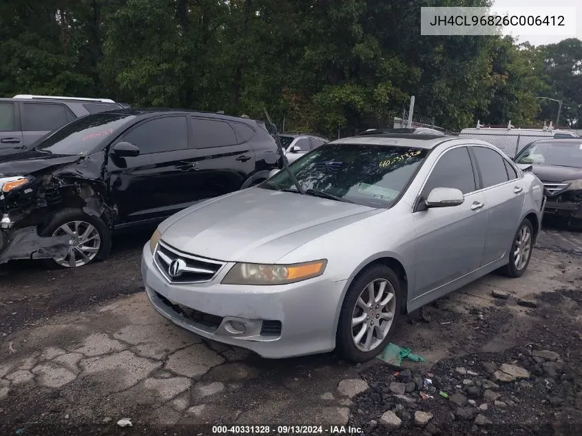 JH4CL96826C006412 2006 Acura Tsx