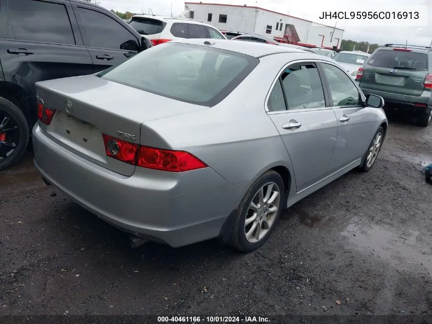 2006 Acura Tsx VIN: JH4CL95956C016913 Lot: 40461166