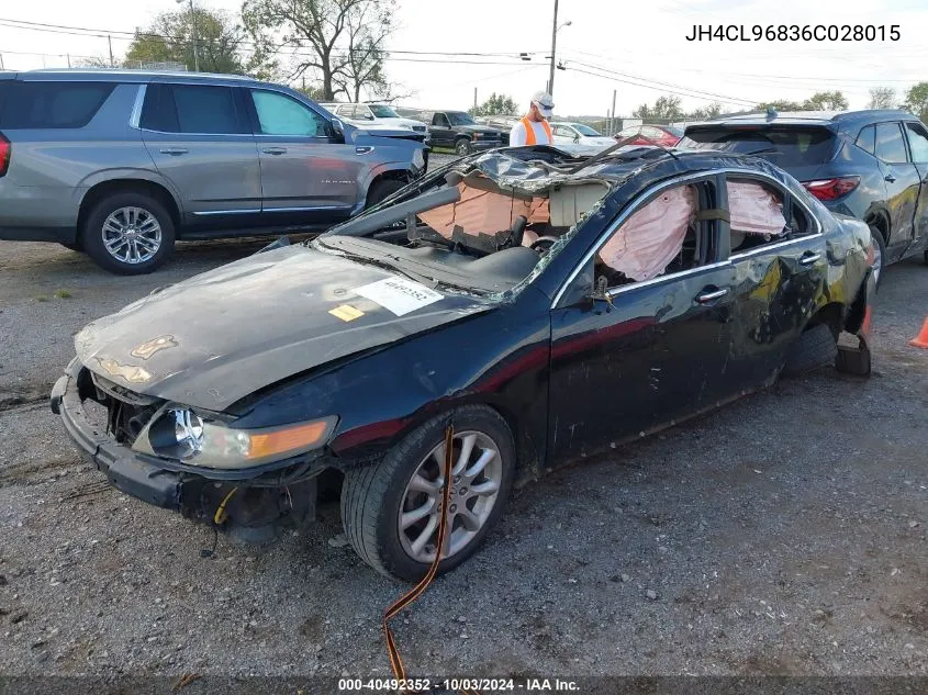 2006 Acura Tsx VIN: JH4CL96836C028015 Lot: 40492352