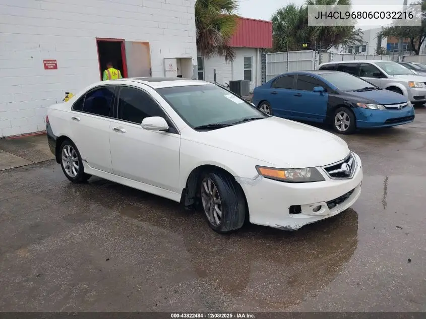 JH4CL96806C032216 2006 Acura Tsx