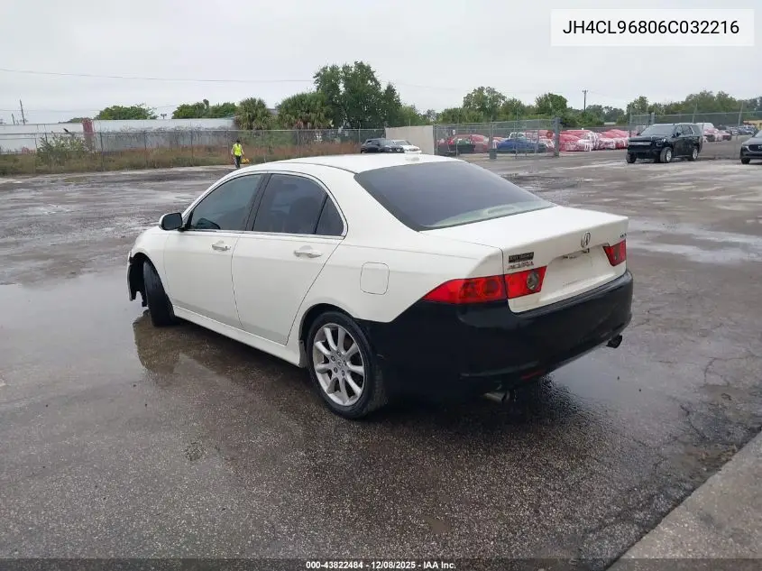 JH4CL96806C032216 2006 Acura Tsx