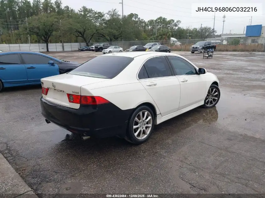 JH4CL96806C032216 2006 Acura Tsx