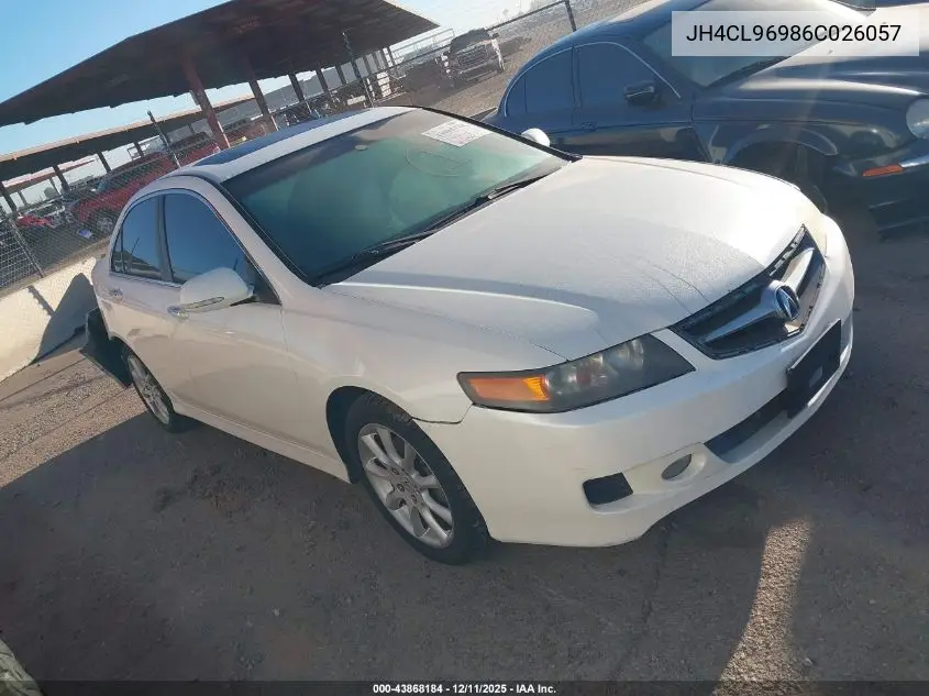 JH4CL96986C026057 2006 Acura Tsx