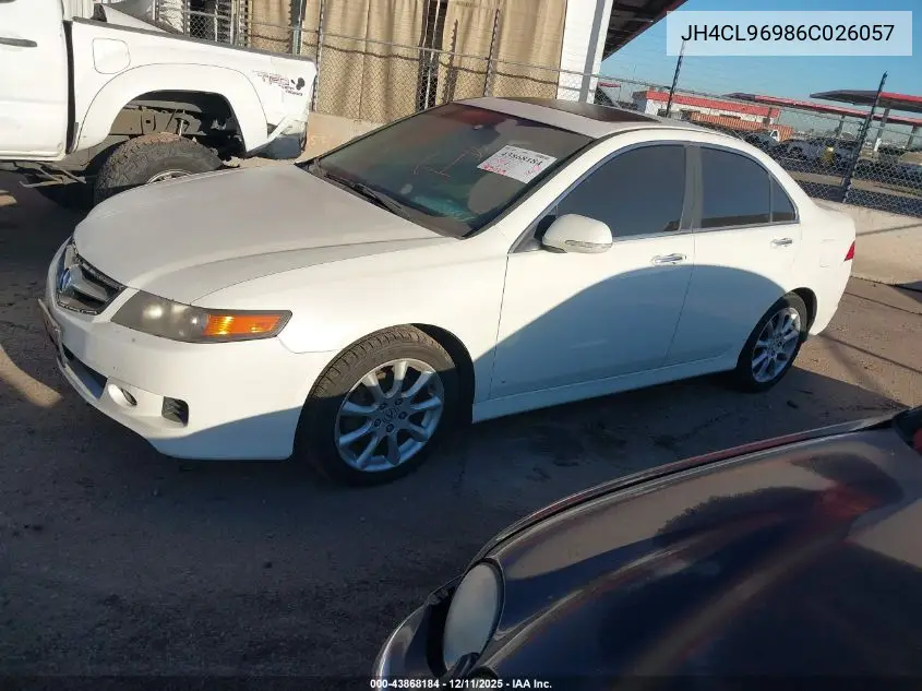 JH4CL96986C026057 2006 Acura Tsx