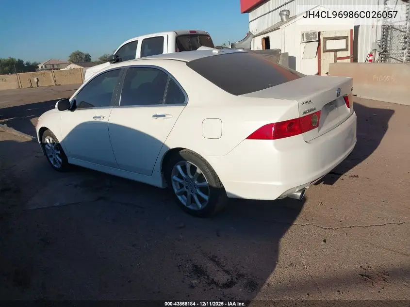 JH4CL96986C026057 2006 Acura Tsx