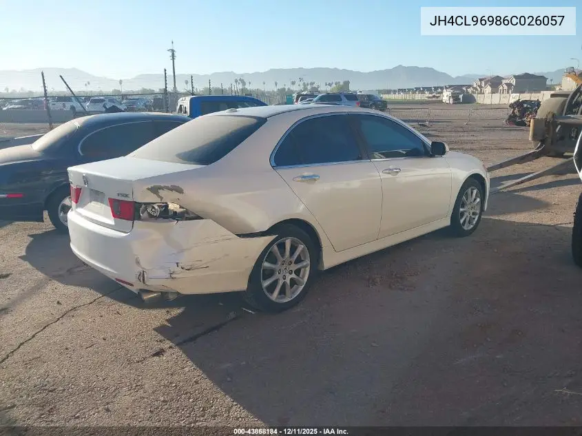 JH4CL96986C026057 2006 Acura Tsx