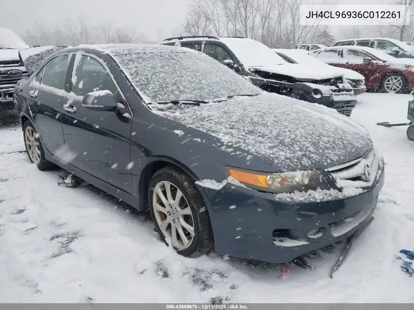 JH4CL96936C012261 2006 Acura Tsx