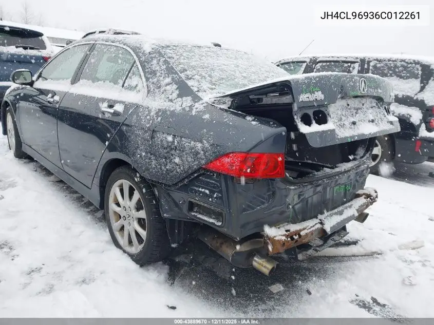 JH4CL96936C012261 2006 Acura Tsx