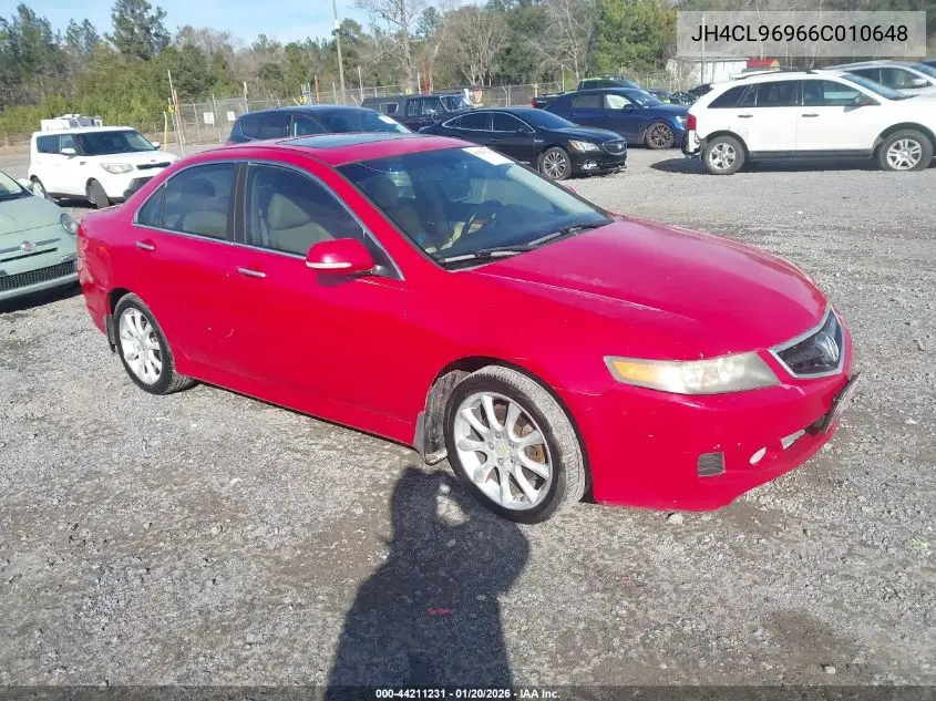 JH4CL96966C010648 2006 Acura Tsx
