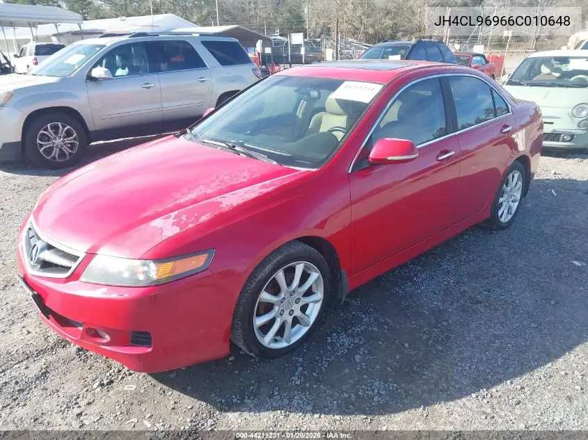 JH4CL96966C010648 2006 Acura Tsx