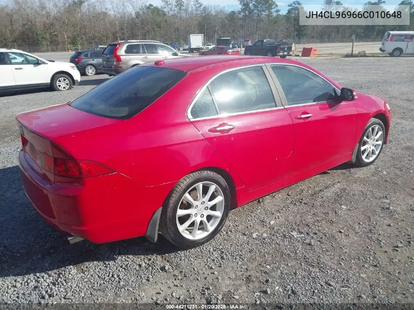 JH4CL96966C010648 2006 Acura Tsx