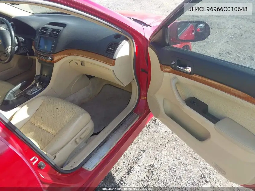 JH4CL96966C010648 2006 Acura Tsx
