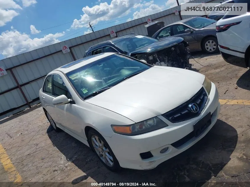 JH4CL96877C021117 2007 Acura Tsx