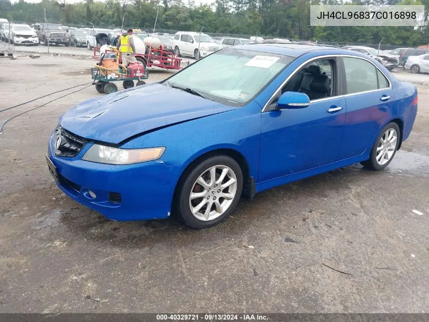 2007 Acura Tsx VIN: JH4CL96837C016898 Lot: 40329721