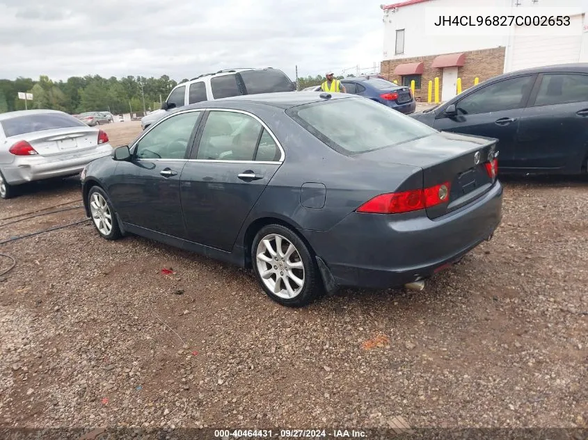 JH4CL96827C002653 2007 Acura Tsx