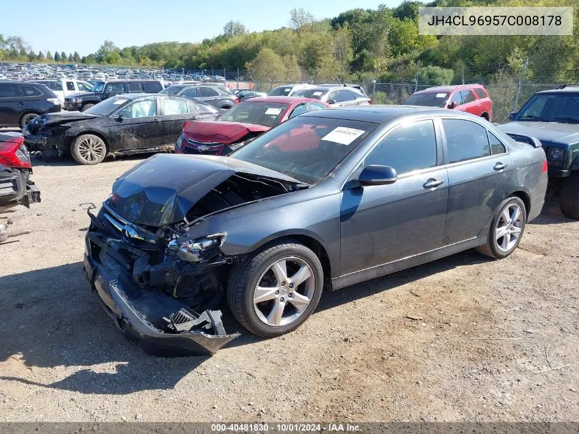 JH4CL96957C008178 2007 Acura Tsx