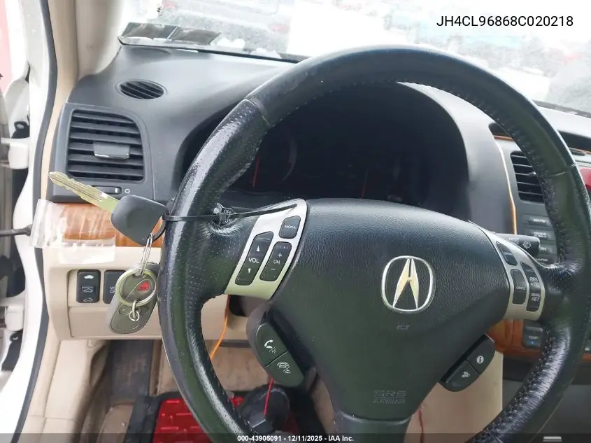JH4CL96868C020218 2008 Acura Tsx
