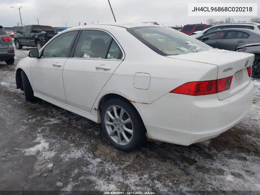 JH4CL96868C020218 2008 Acura Tsx