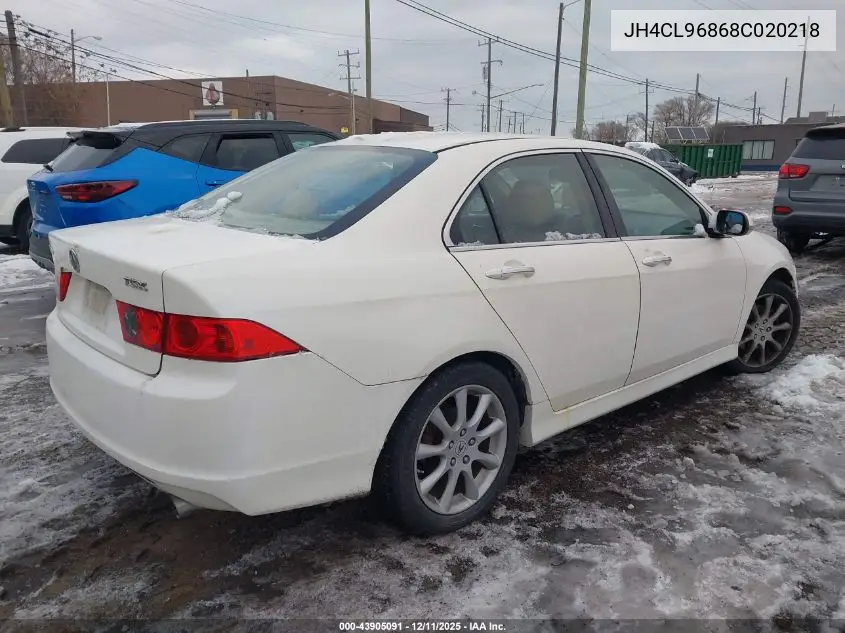 JH4CL96868C020218 2008 Acura Tsx