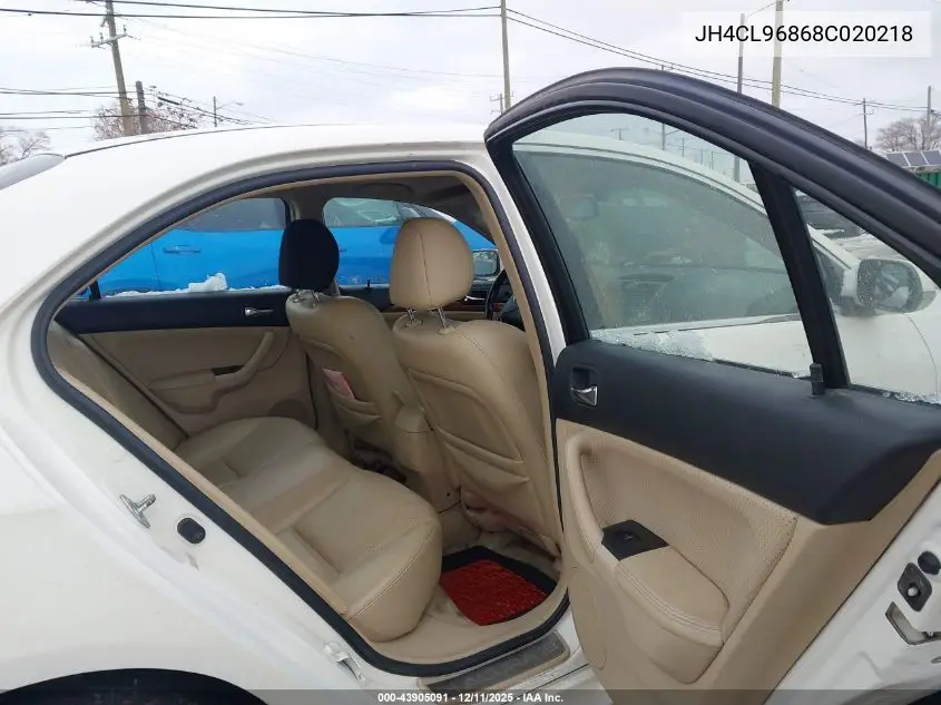 JH4CL96868C020218 2008 Acura Tsx
