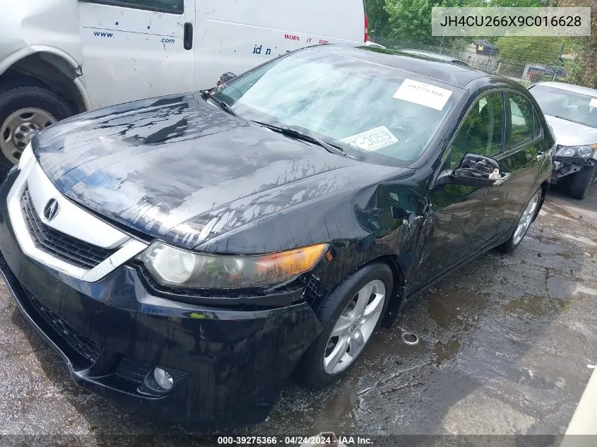 2009 Acura Tsx VIN: JH4CU266X9C016628 Lot: 39275366