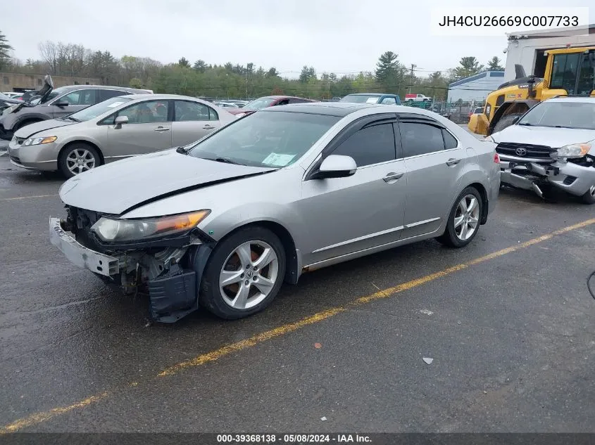 2009 Acura Tsx VIN: JH4CU26669C007733 Lot: 39368138