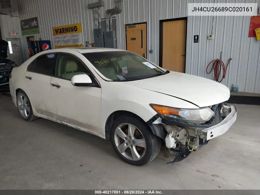 2009 Acura Tsx VIN: JH4CU26689C020161 Lot: 40217851