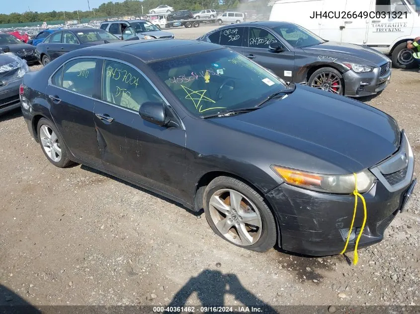 JH4CU26649C031321 2009 Acura Tsx