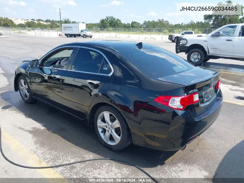 2009 Acura Tsx VIN: JH4CU26659C034485 Lot: 40361959