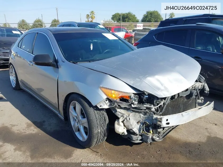 JH4CU26649C024725 2009 Acura Tsx