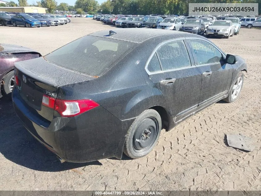 JH4CU266X9C034594 2009 Acura Tsx