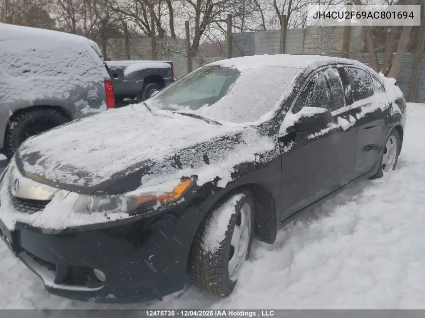 JH4CU2F69AC801694 2010 Acura Tsx