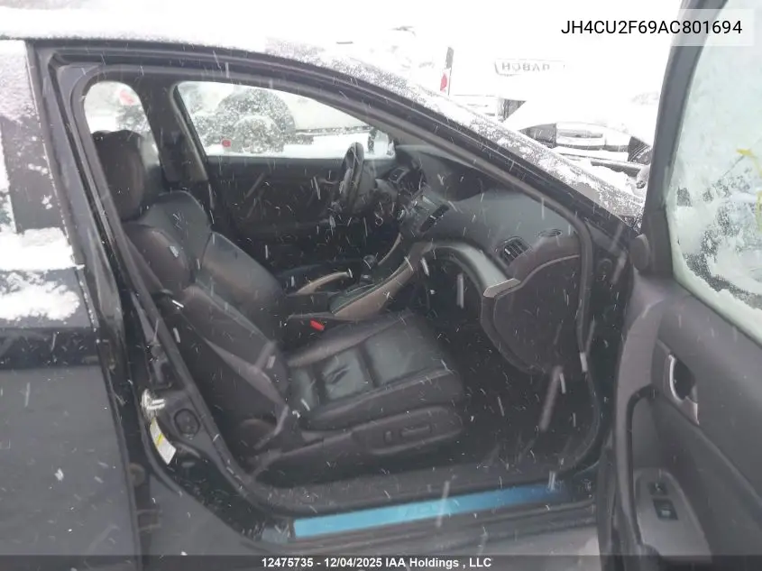 JH4CU2F69AC801694 2010 Acura Tsx