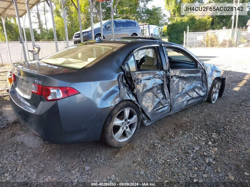 JH4CU2F65AC028142 2010 Acura Tsx 2.4