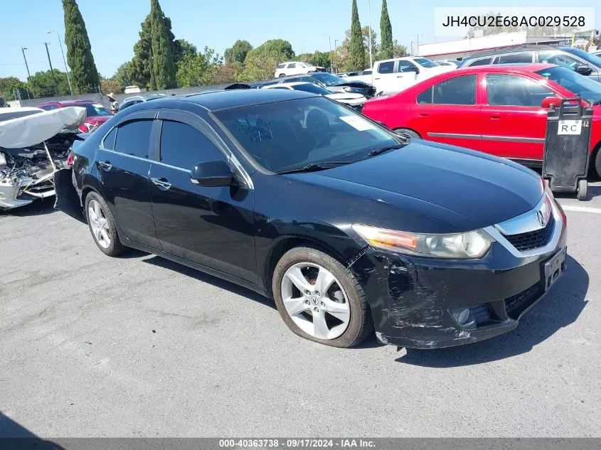 JH4CU2E68AC029528 2010 Acura Tsx 2.4