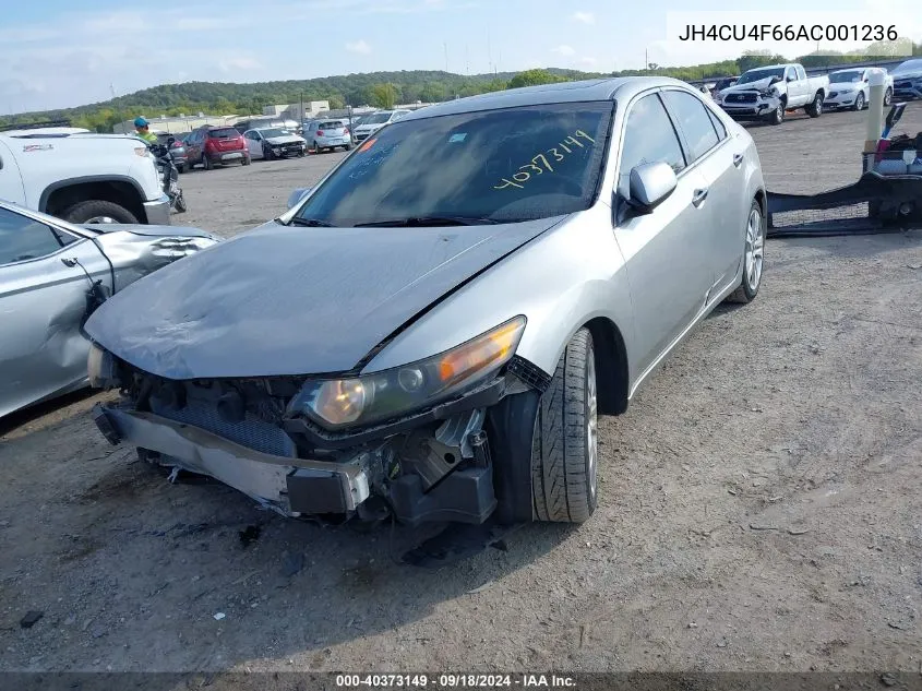 JH4CU4F66AC001236 2010 Acura Tsx 3.5