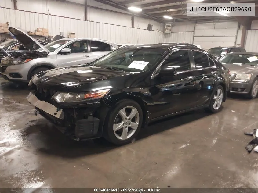 JH4CU2F68AC029690 2010 Acura Tsx 2.4