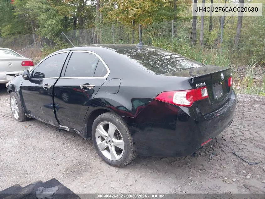 JH4CU2F60AC020630 2010 Acura Tsx