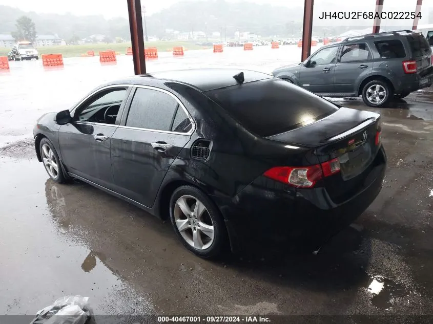 JH4CU2F68AC022254 2010 Acura Tsx 2.4